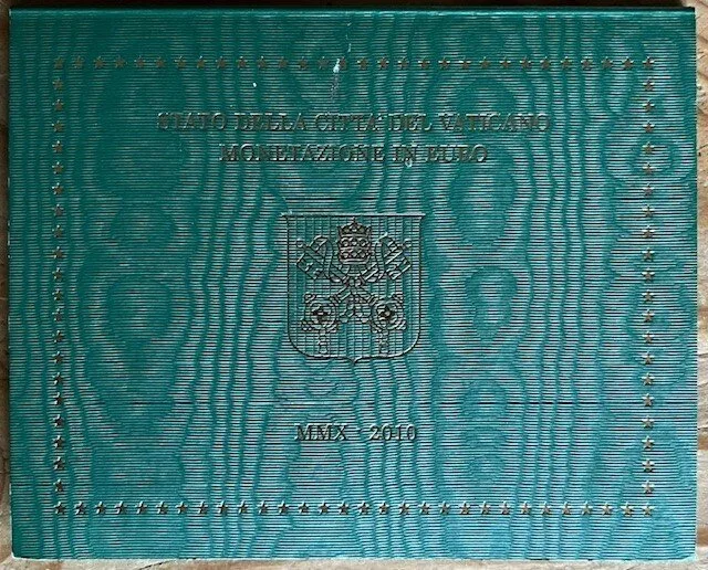 Set coins Vatican. Yearbook 2010.