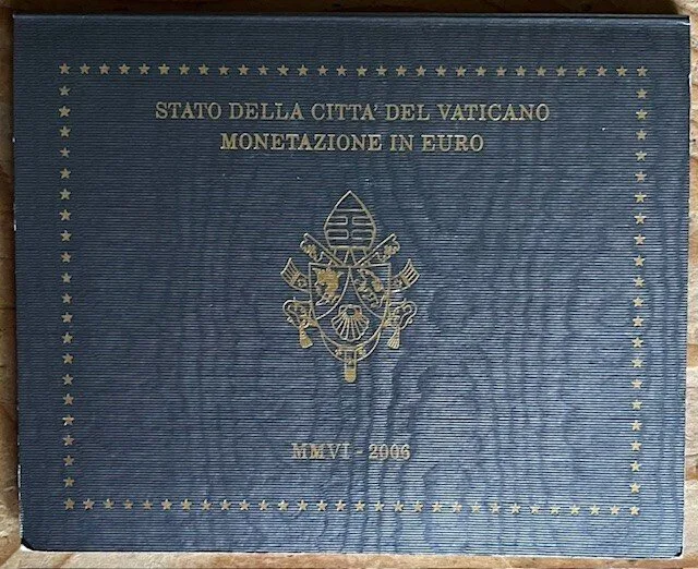 Set coins Vatican. Yearbook 2006.