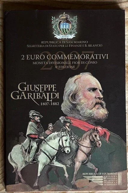 2 Euro coin "Garibaldi" San Marino 2007