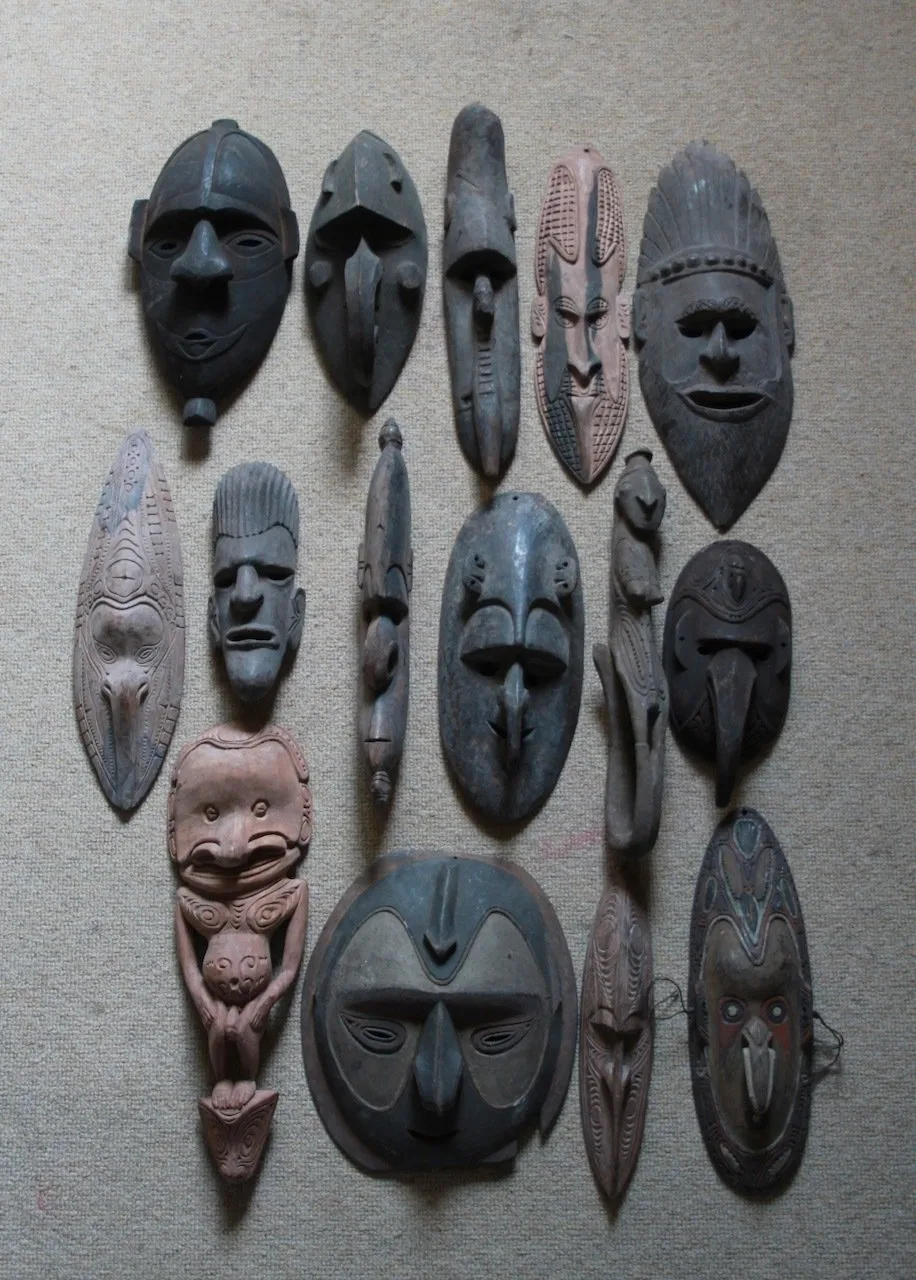 Collection 15 pcs masiek in Papua New GUINEA región Sepik